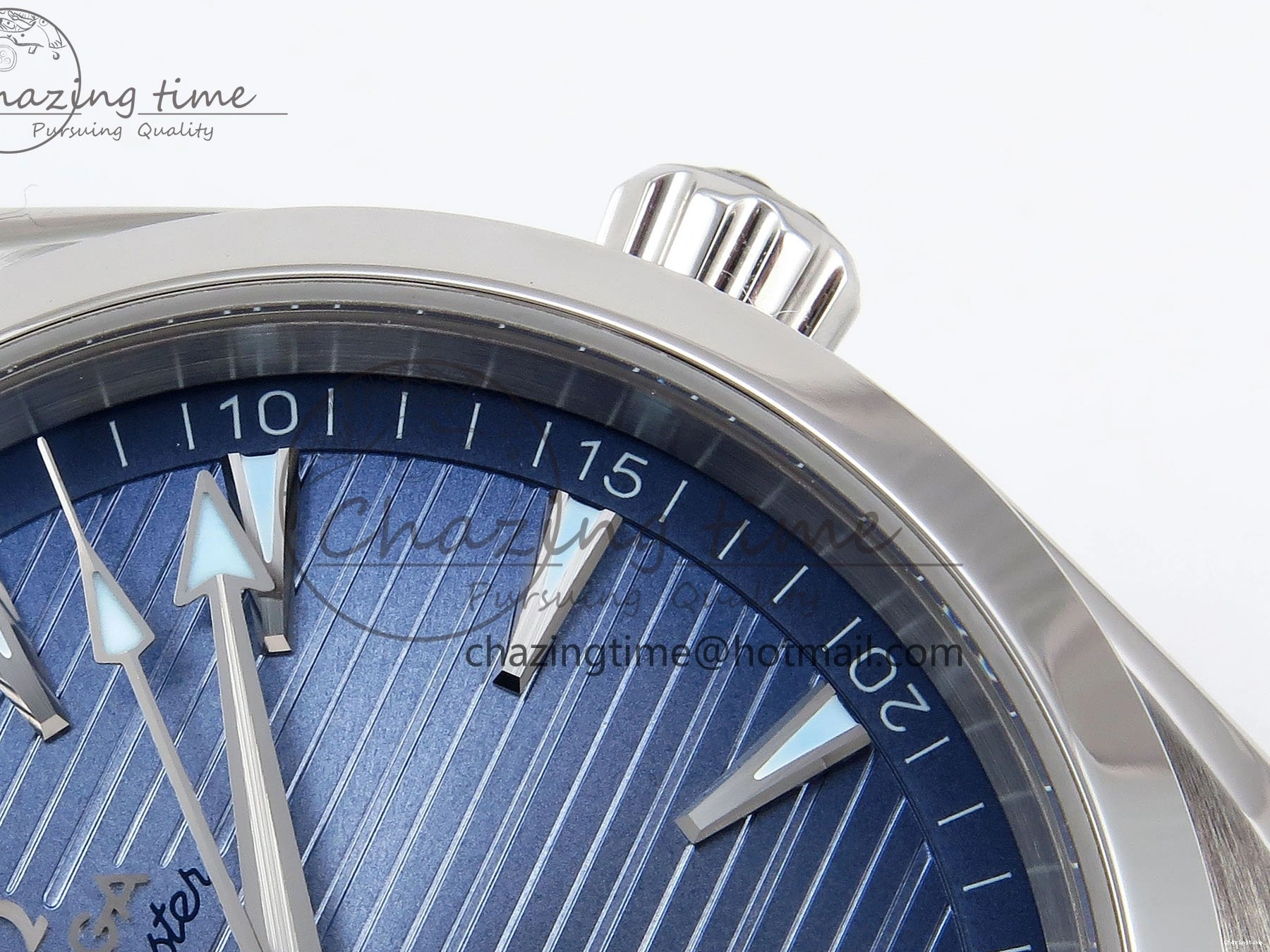 0218 GoAnywhere Aqua Terra 41mm VSF 1:1 Best Edition Summer Blue Dial on Blue Rubber Strap A8900 Super Clone 7719